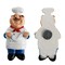 10 Pieces Chef Fridge Magnets, Cute Italian Chef Magnets for Refrigerator, Funny Kitchen Chef Figurine Decorations, 3D Resin Baker Refrigerator Stickers for Whiteboard, Map, Cabinets